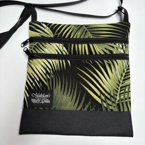 Mailelani’s Mana Elite Travel Bag, Palm Print Crossbody